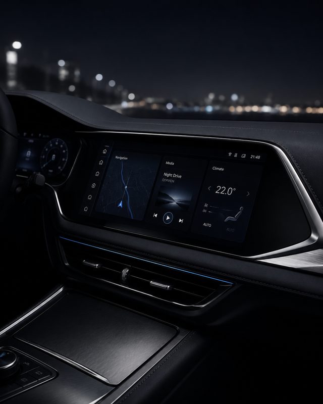 LED interiores premium QORVION